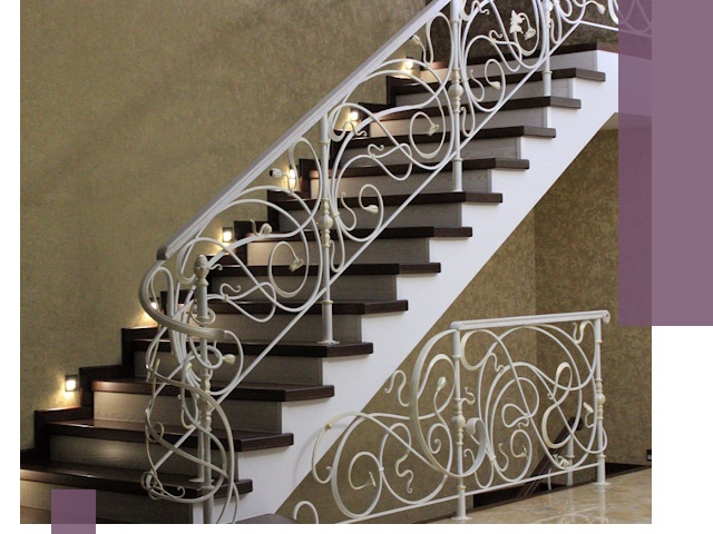 Кованые лестницы под ключ в Верхней Пышме — изготовление и монтаж