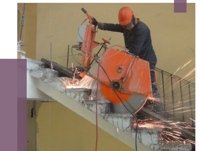 Демонтаж бетонных лестниц в Верхней Пышме от 4617 руб. за м2 | ПРОЛЁТ-Врх