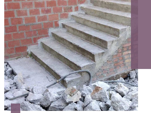 Демонтаж бетонных лестниц в Верхней Пышме: быстро и безопасно