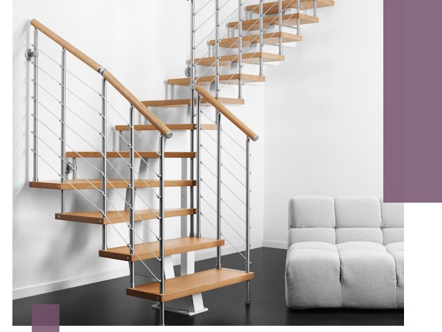 Модульные лестницы под ключ в Верхней Пышме — монтаж и изготовление