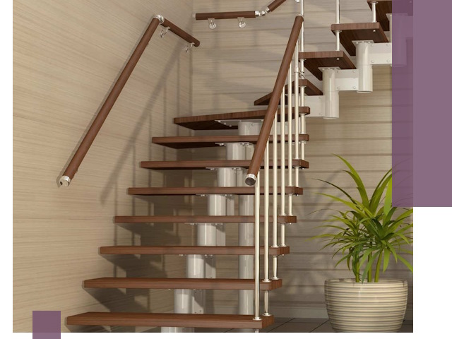 Изготовление модульных лестниц под ключ в Верхней Пышме