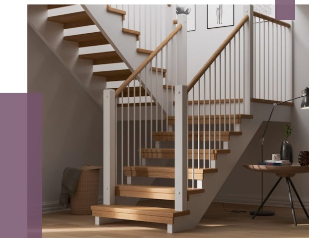 Маршевые лестницы в Верхней Пышме от 38219 руб. — монтаж | ПРОЛЁТ-Врх