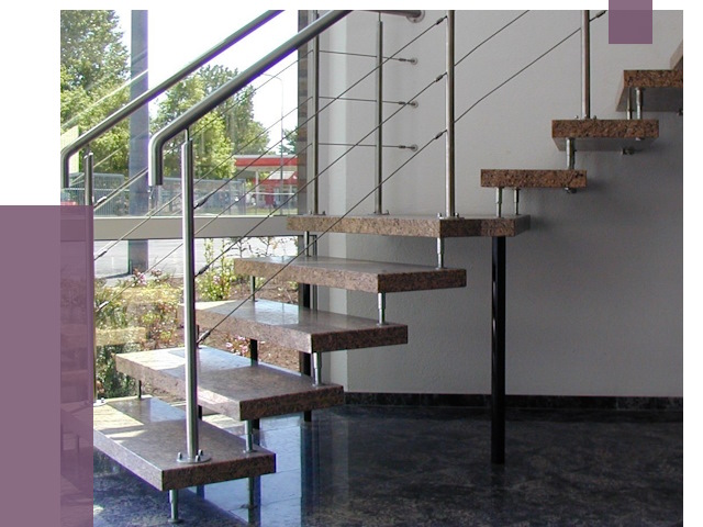 Лестницы на больцах в Верхней Пышме от 8003 руб. под ключ | ПРОЛЁТ-Врх