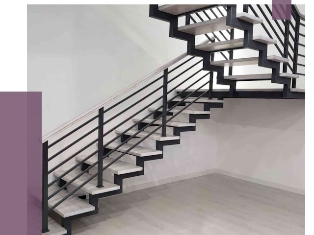 Лестницы на металлокаркасе под ключ в Верхней Пышме от 12825 руб. | ПРОЛЁТ-Врх