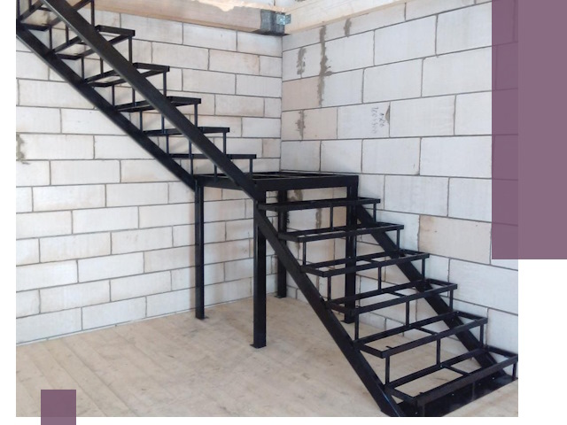 Лестницы на металлокаркасе под ключ в Верхней Пышме — изготовление и монтаж