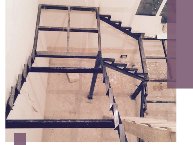 Монтаж лестниц на металлокаркасе в Верхней Пышме быстро и качественно