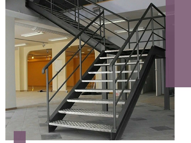 Лестницы для офиса в Верхней Пышме: изготовление, монтаж, демонтаж