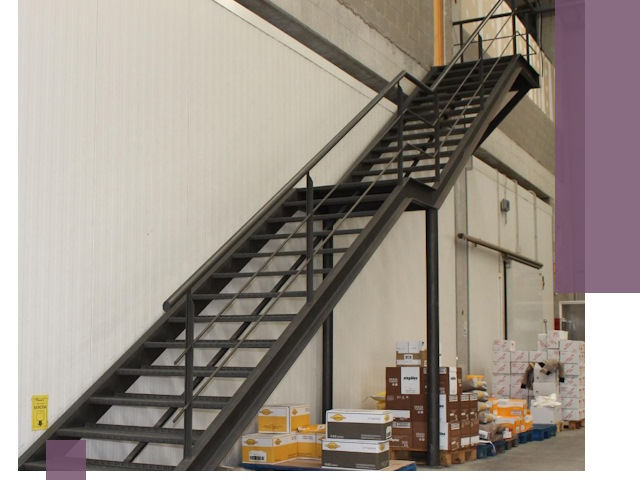 Лестницы для производства в Верхней Пышме — изготовление и монтаж