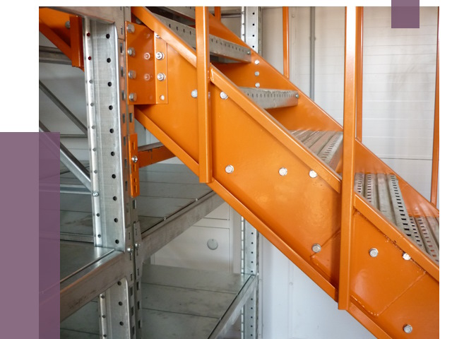 Лестницы для склада в Верхней Пышме от 76950 руб. — решения | ПРОЛЁТ-Врх