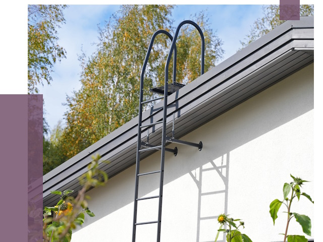 Лестницы на крышу в Верхней Пышме от 19186 руб. — монтаж и монтаж ПРОЛЁТ-Врх