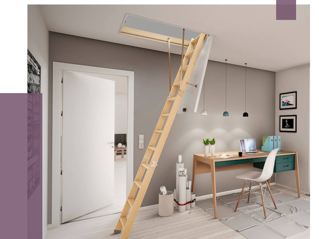 Чердачные лестницы в Верхней Пышме — от 14621 руб. | ПРОЛЁТ-Врх