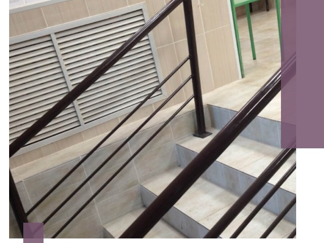 Изготовление перил из металла под ключ в Верхней Пышме