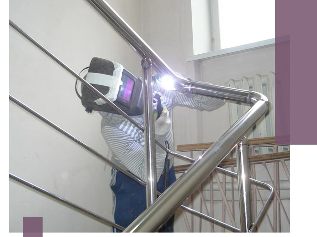 Монтаж перил и ограждений качественно в Верхней Пышме