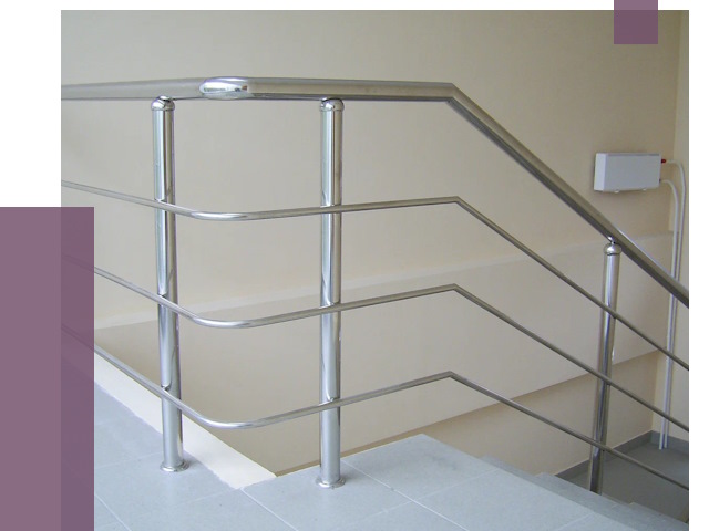 Алюминиевые перила в Верхней Пышме от 6361 руб. под ключ | ПРОЛЁТ-Врх