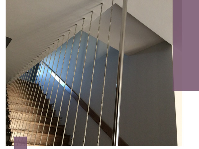 Тросовые перила под ключ в Верхней Пышме — производство и монтаж