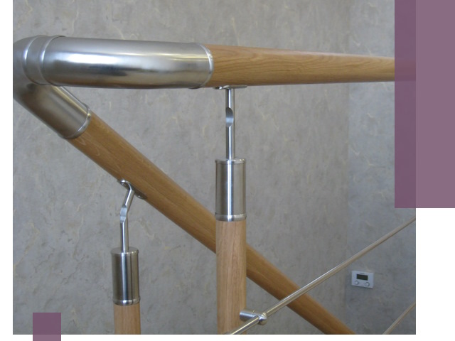 Комбинированные перила на заказ в Верхней Пышме — монтаж и производство