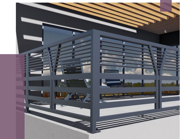 Изготовление балконных ограждений в Верхней Пышме от 10773 руб. | ПРОЛЁТ-Врх