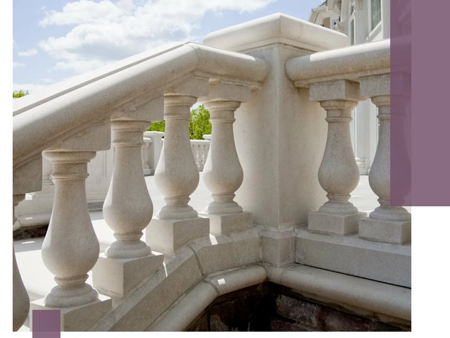 Балюстрады из металла и камня под ключ в Верхней Пышме