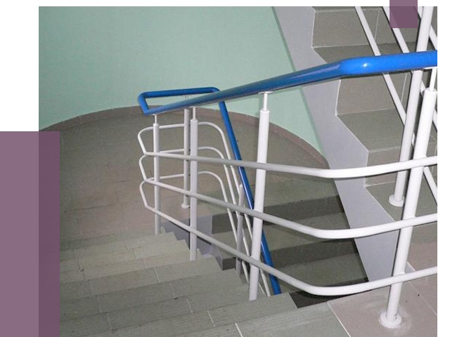 Перила в подъезде в Верхней Пышме — установка и замена от 7439 руб. | ПРОЛЁТ-Врх