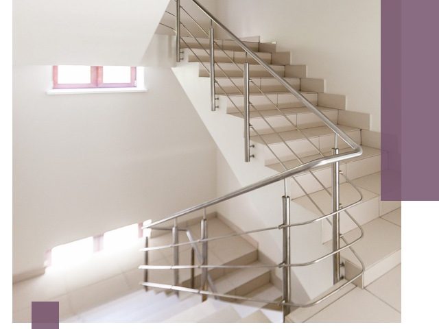 Установка и замена перил в подъезде в Верхней Пышме