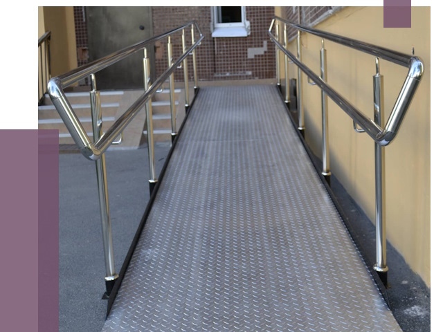 Пандусы в Верхней Пышме от 12312 руб. — установка для инвалидов | ПРОЛЁТ-Врх