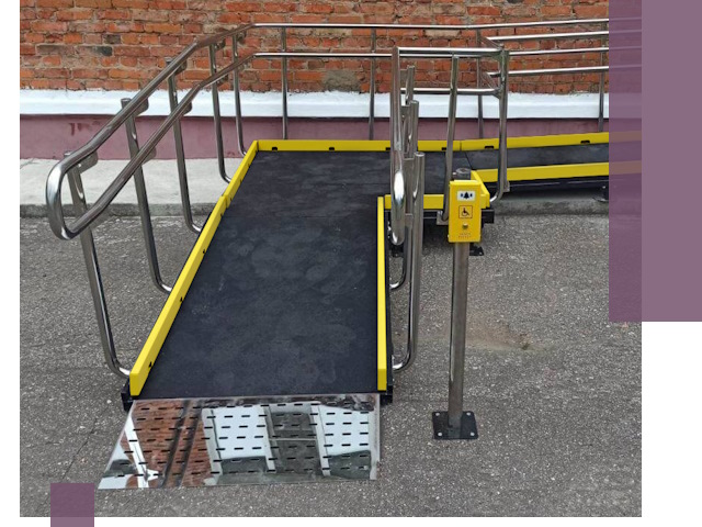 Изготовление наклонных пандусов для инвалидов в Верхней Пышме