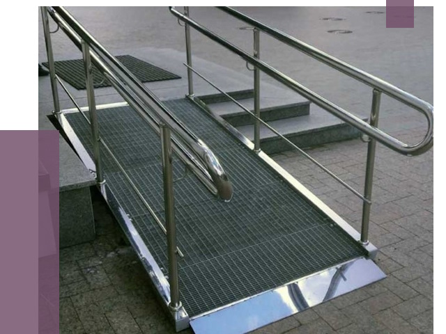 Монтаж пандусов для инвалидов в Верхней Пышме от 8639 руб. под ключ | ПРОЛЁТ-Врх