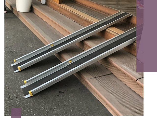 Телескопические пандусы под ключ в Верхней Пышме — изготовление и монтаж