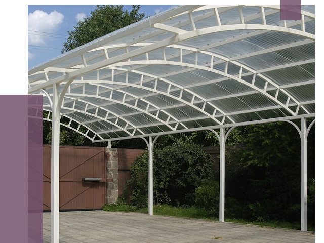 Изготовление навесов в Верхней Пышме от 14877 руб. за м² — ПРОЛЁТ-Врх