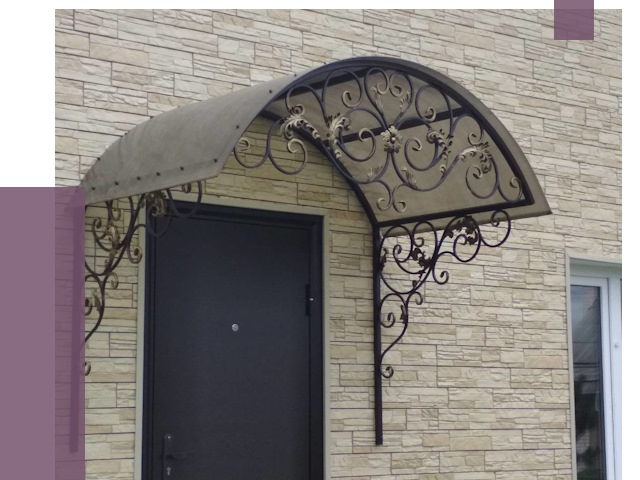 Ремонт козырьков в Верхней Пышме от 7439 руб.  | ПРОЛЁТ-Врх