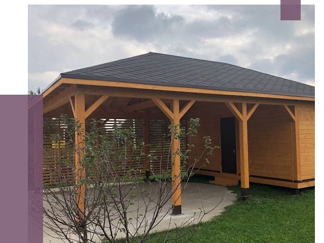 Навесы под ключ в Верхней Пышме от 48479 руб.  | ПРОЛЁТ-Врх