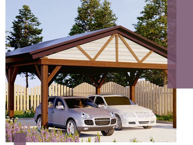 Навесы для автомобиля в Верхней Пышме — изготовление и монтаж