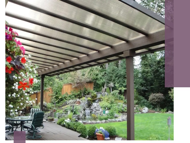 Навесы из поликарбоната под ключ в Верхней Пышме быстро и надёжно