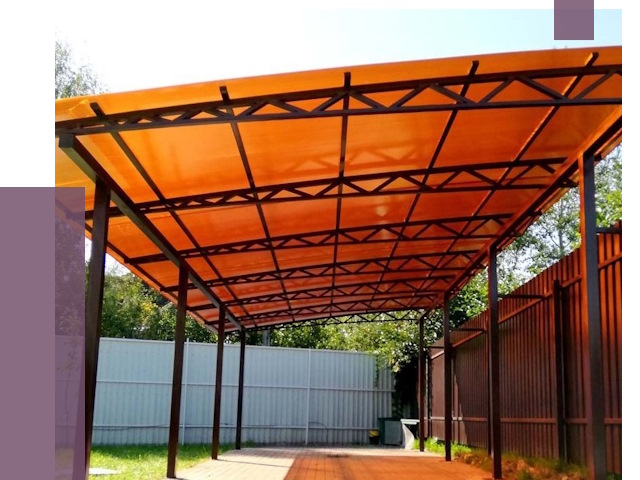 Односкатные навесы под ключ в Верхней Пышме от 13184 руб. 