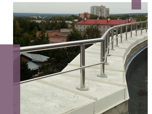 Парапеты и ограждения кровли в Верхней Пышме от 4976 руб.