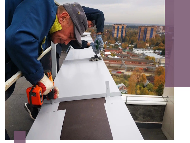 Монтаж парапетов в Верхней Пышме — установка прочных металлических ограждений