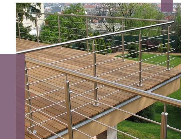 Алюминиевые парапеты в Верхней Пышме под ключ от 7798 руб. 