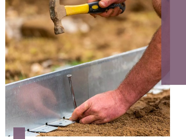 Монтаж металлических бордюров в Верхней Пышме быстро и качественно