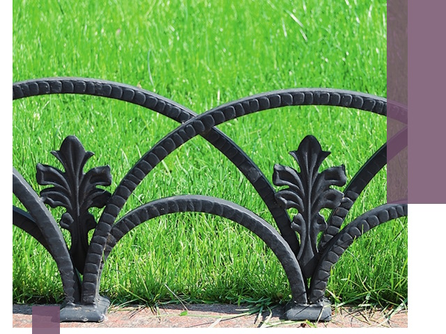 Декоративные металлические бордюры под ключ в Верхней Пышме