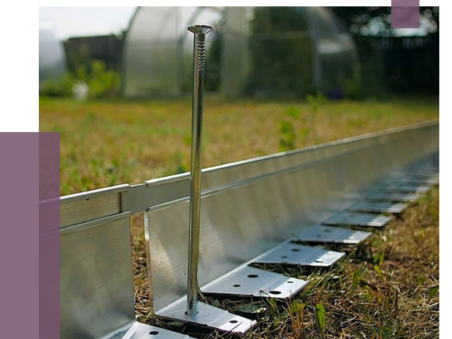 Металлические бордюры для газона в Верхней Пышме от 4309 руб. | ПРОЛЁТ-Врх