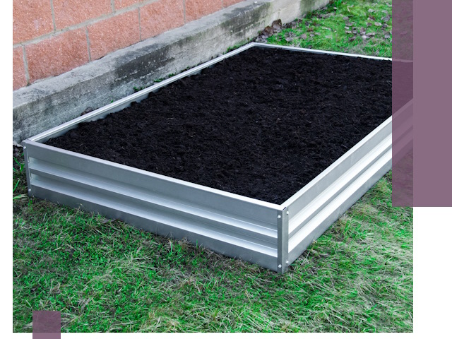 Металлические бордюры для грядок в Верхней Пышме: прочность и аккуратность