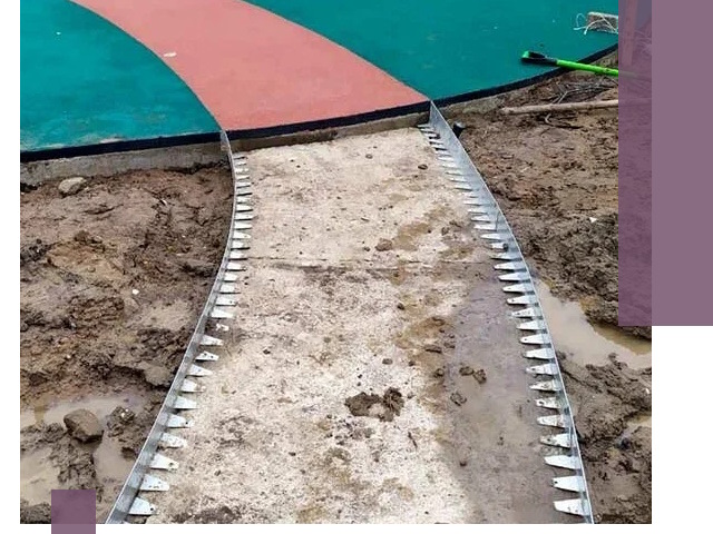 Металлические бордюры для дорожек в Верхней Пышме — монтаж и изготовление