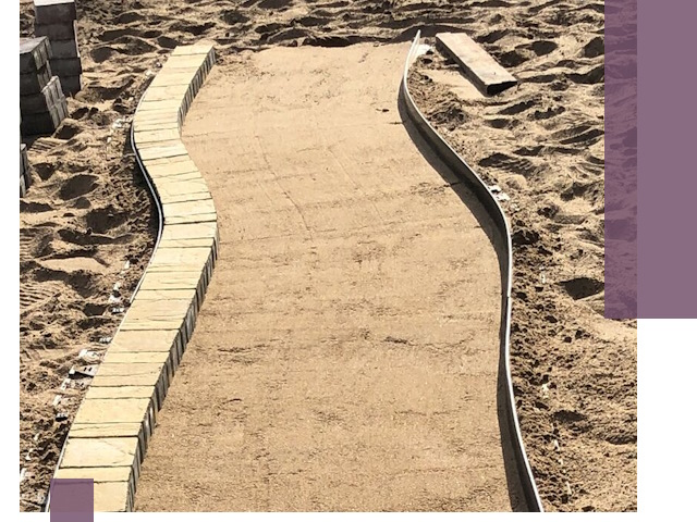 Металлические бордюры для тротуаров в Верхней Пышме — прочные и долговечные