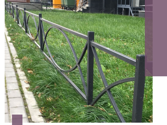 Газонные ограждения из металла в Верхней Пышме — монтаж и продажа