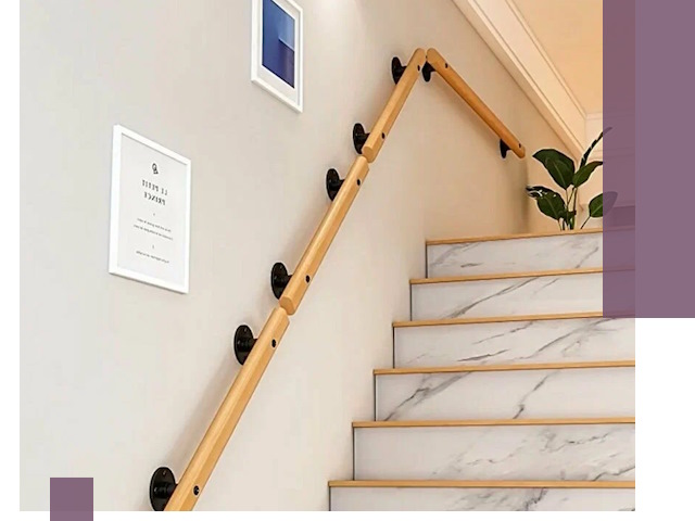 Поручни металлические и деревянные под ключ в Верхней Пышме