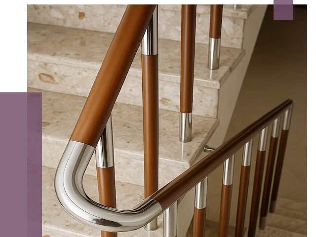 Монтаж поручней в Верхней Пышме от 9747 руб. монтаж под ключ | ПРОЛЁТ-Врх