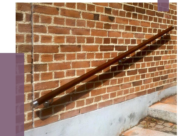 Изготовление пристенных поручней в Верхней Пышме от 4463 руб. — ПРОЛЁТ-Врх