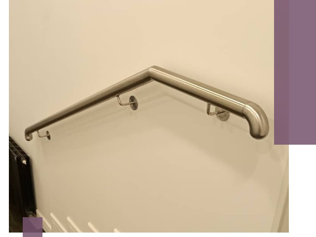 Изготовление пристенных поручней в Верхней Пышме под ключ за сроки