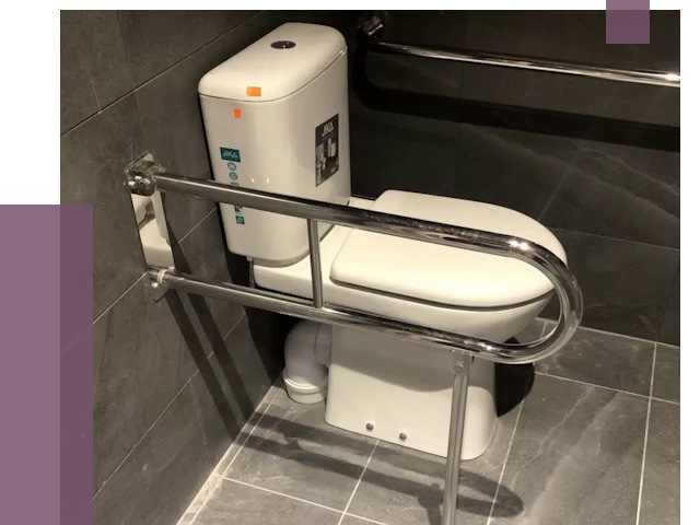 Поручни для санузлов в Верхней Пышме от 4309 руб.  | ПРОЛЁТ-Врх