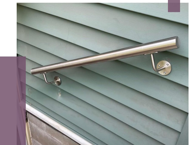 Поручни из нержавеющей стали в Верхней Пышме от 7695 руб.  | ПРОЛЁТ-Врх